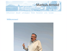Tablet Screenshot of markus-arnold.ch